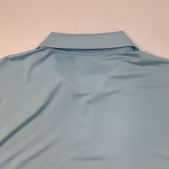 Walter Hagen Polo Shirt Mens XL Extra Large Baby Blue Quick Dry Stretch Golf - Picture 10 of 12
